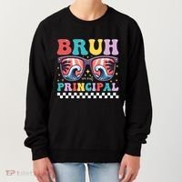 Cute End Of School Year Teacher Summer Bruh We Out Principal Cute Gift Women's Sweatshirt thumb 0