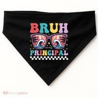 Cute End Of School Year Teacher Summer Bruh We Out Principal Cute Gift USA-Made Doggie Bandana thumb 0