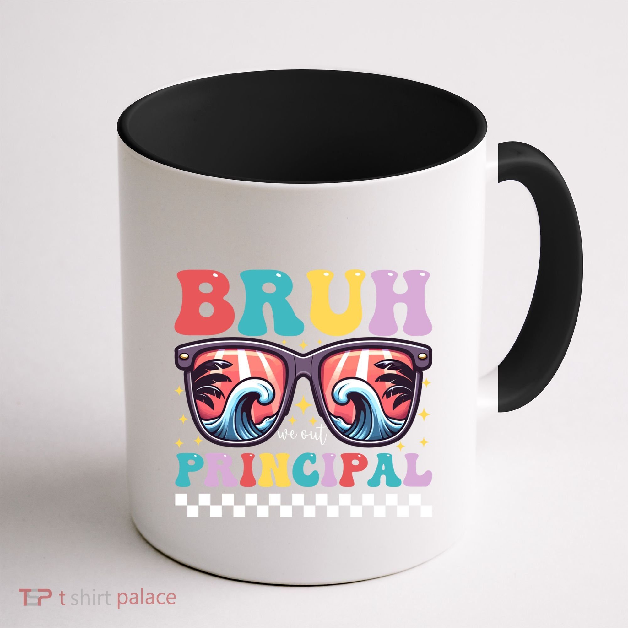 Cute End Of School Year Teacher Summer Bruh We Out Principal Cute Gift Coffee Mug