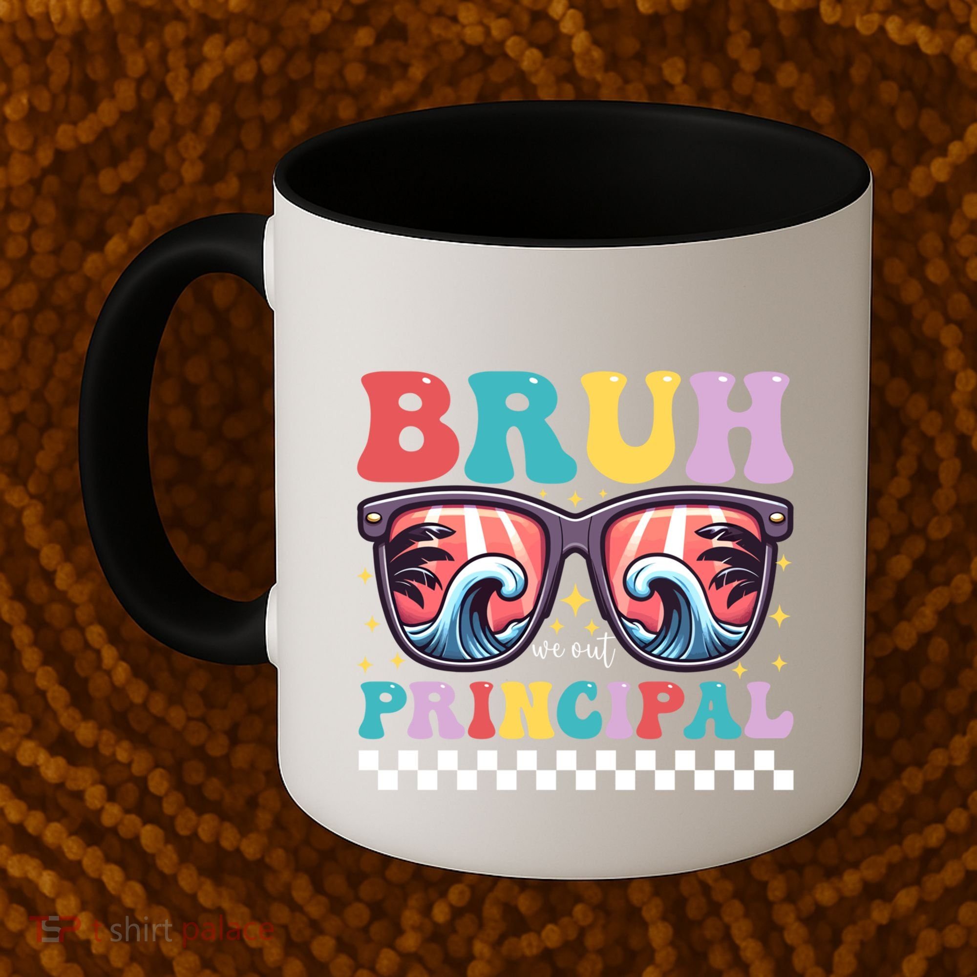 Cute End Of School Year Teacher Summer Bruh We Out Principal Cute Gift Coffee Mug