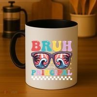 Cute End Of School Year Teacher Summer Bruh We Out Principal Cute Gift Coffee Mug thumb 4