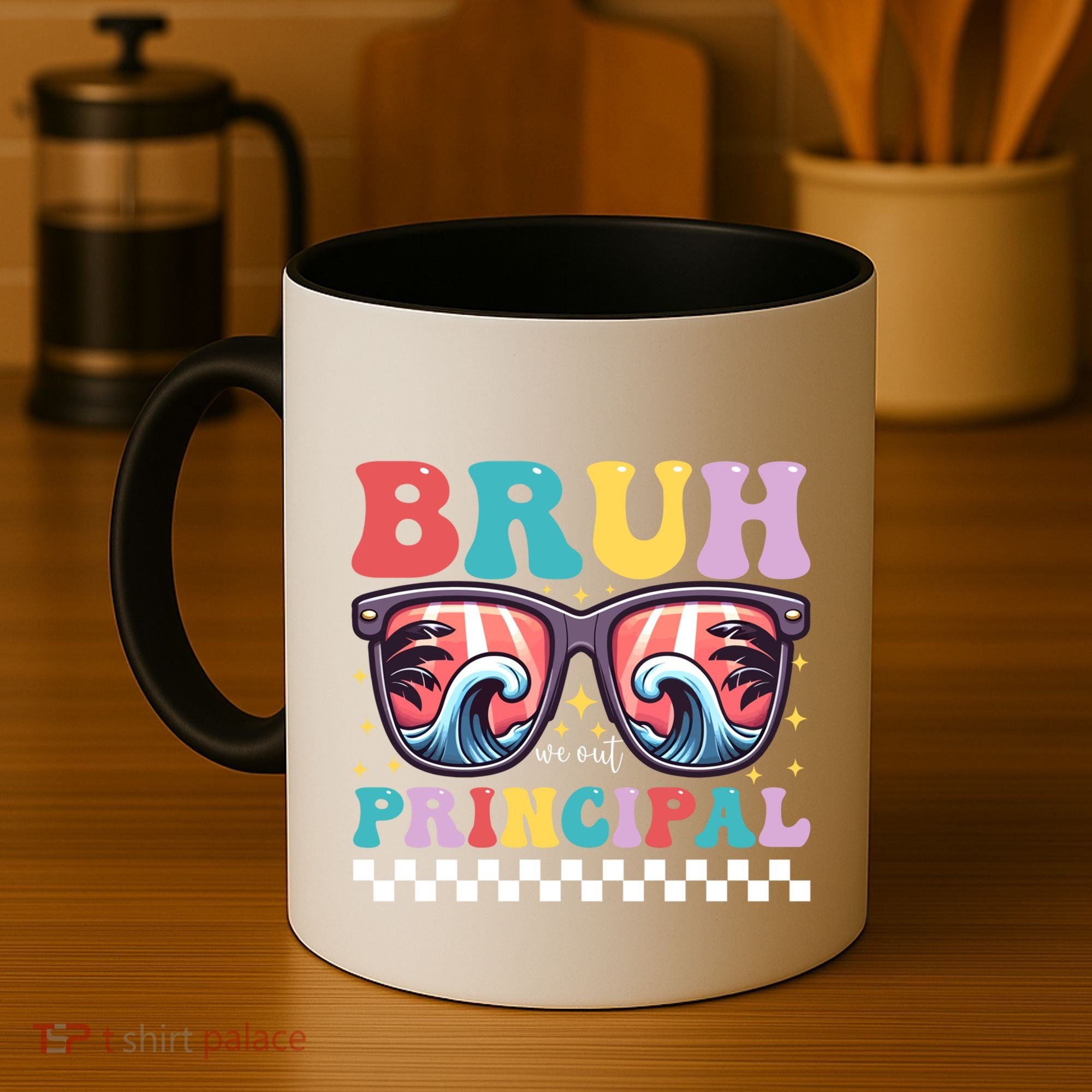 Cute End Of School Year Teacher Summer Bruh We Out Principal Cute Gift Coffee Mug