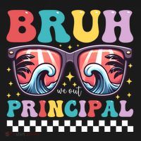 Cute End Of School Year Teacher Summer Bruh We Out Principal Cute Gift Ornament thumb 1