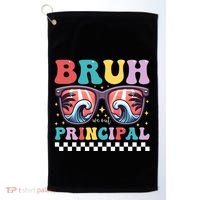 Cute End Of School Year Teacher Summer Bruh We Out Principal Cute Gift Golf Towel thumb 0