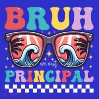 Cute End Of School Year Teacher Summer Bruh We Out Principal Cute Gift T-Shirt thumb 7