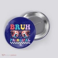 Cute End Of School Year Teacher Summer Bruh We Out Principal Cute Gift Button thumb 0