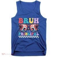 Cute End Of School Year Teacher Summer Bruh We Out Principal Cute Gift Tank Top thumb 0