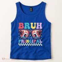 Cute End Of School Year Teacher Summer Bruh We Out Principal Cute Gift Tank Top thumb 2