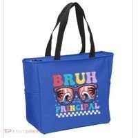 Cute End Of School Year Teacher Summer Bruh We Out Principal Cute Gift Tote Bag thumb 2