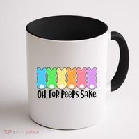 Cute Easter Oh For Peeps Sake Coffee Mug thumb 1