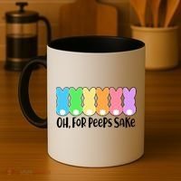 Cute Easter Oh For Peeps Sake Coffee Mug thumb 4