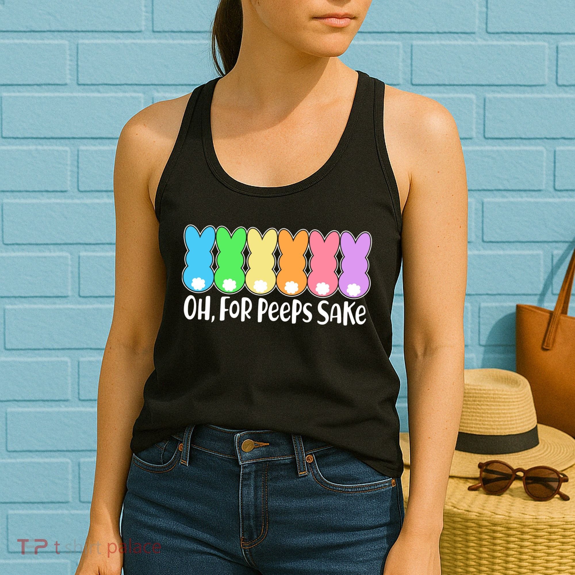 Cute Easter Oh For Peeps Sake Women's Tank Top