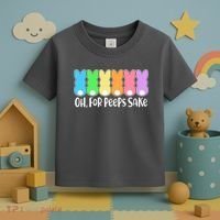 Cute Easter Oh For Peeps Sake Toddler T-Shirt thumb 3