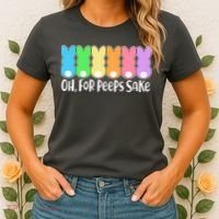 Cute Easter Oh For Peeps Sake Women's T-Shirt thumb 2