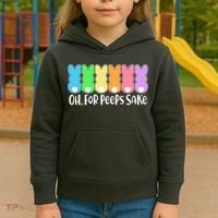Cute Easter Oh For Peeps Sake Kids Hoodie thumb 3
