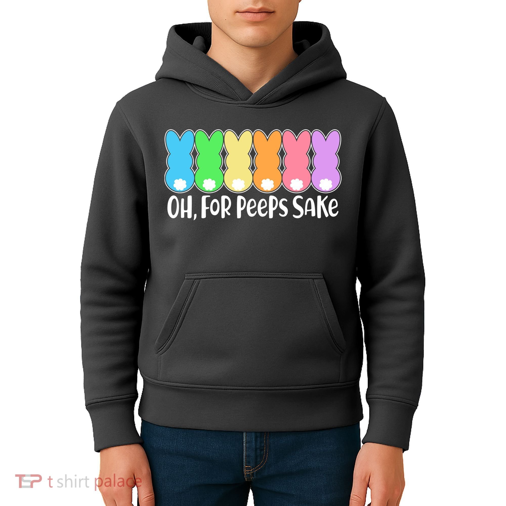Cute Easter Oh For Peeps Sake Kids Hoodie