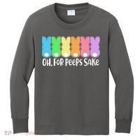 Cute Easter Oh For Peeps Sake Kids Long Sleeve Shirt thumb 0