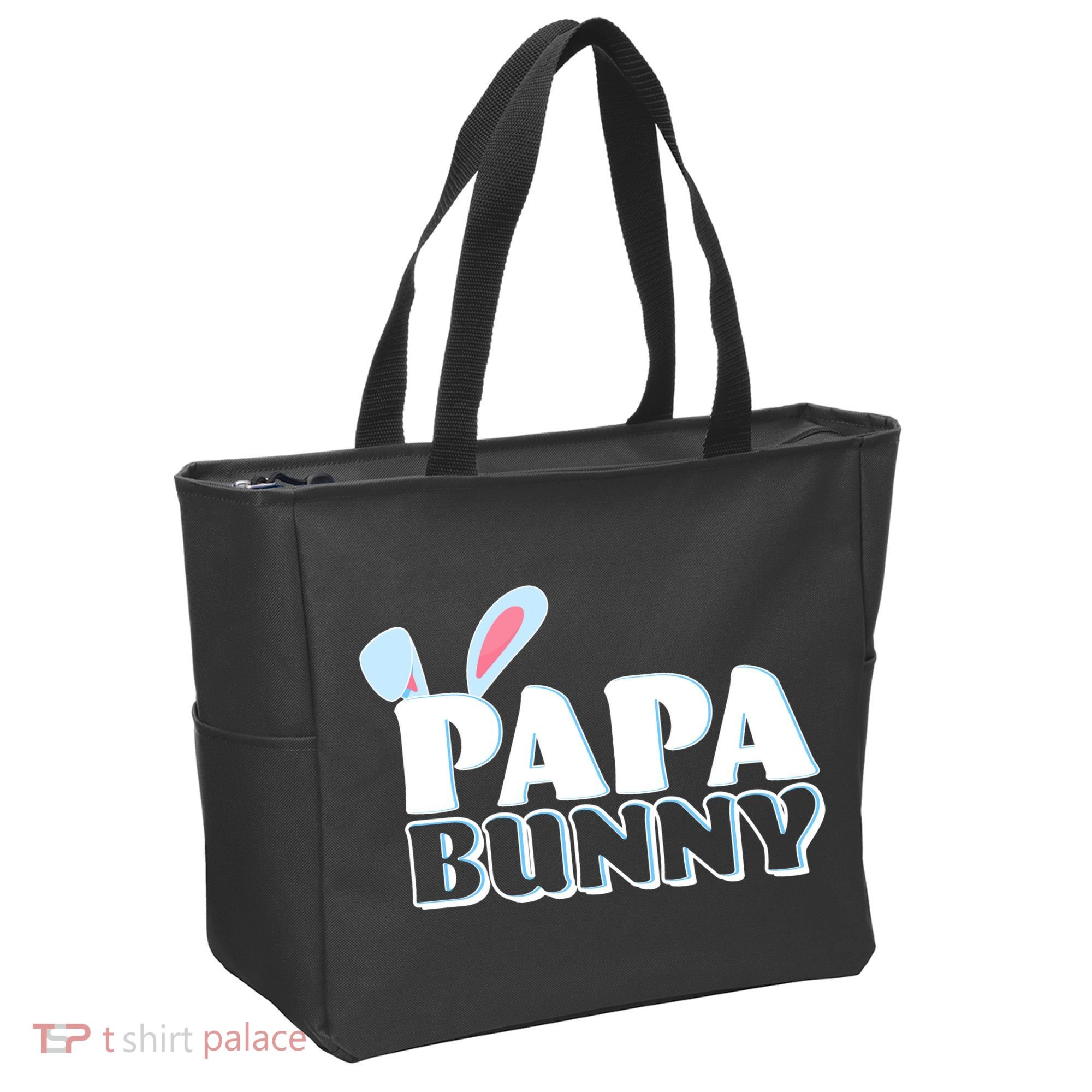 Cute Easter Papa Bunny Matching Family Shirts Tote Bag