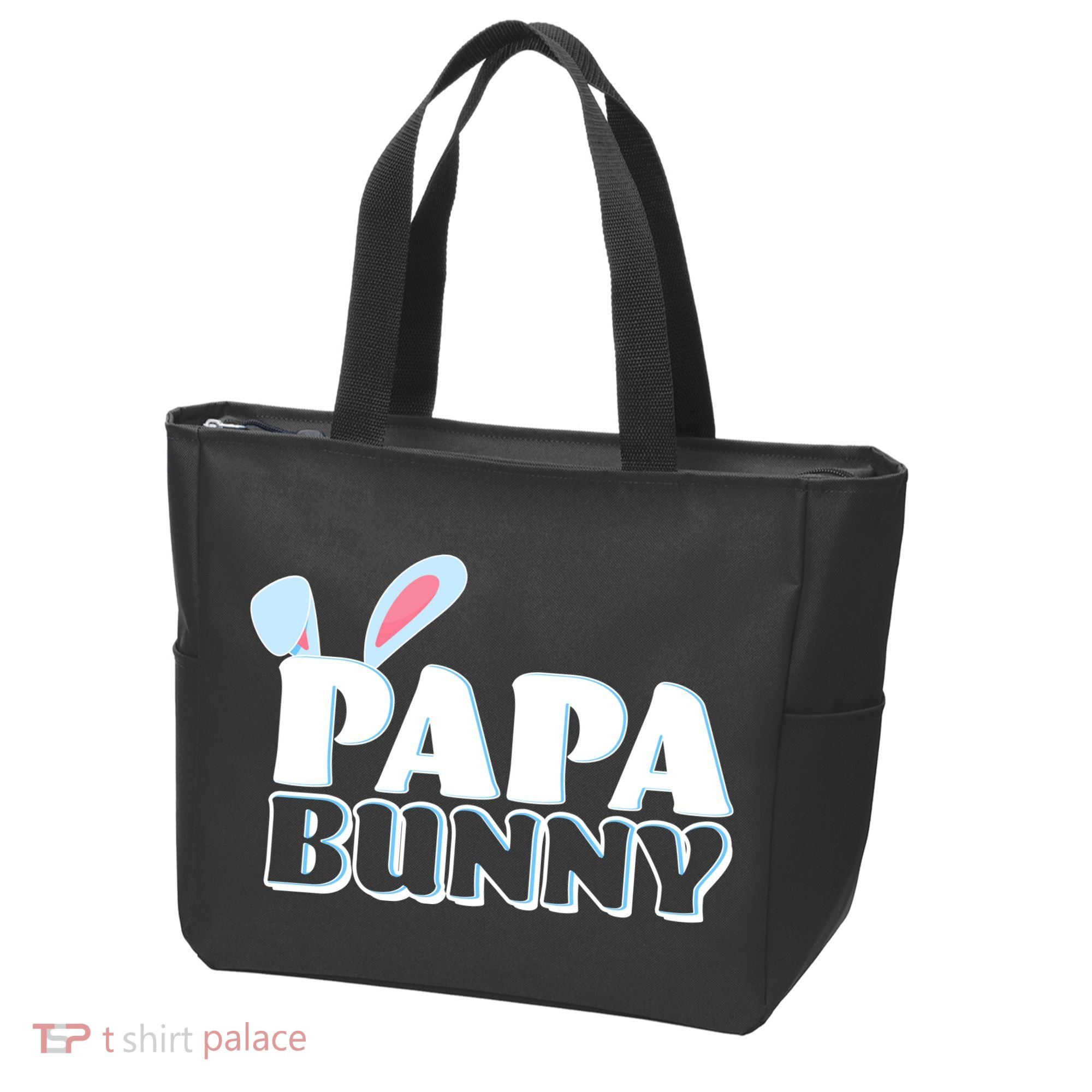 Cute Easter Papa Bunny Matching Family Shirts Tote Bag