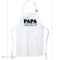 Cute Easter Papa Bunny Matching Family Shirts Apron thumb 0