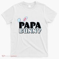 Cute Easter Papa Bunny Matching Family Shirts T-Shirt thumb 0