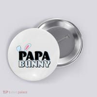 Cute Easter Papa Bunny Matching Family Shirts Button thumb 0