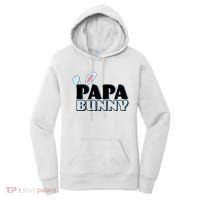Cute Easter Papa Bunny Matching Family Shirts Women's Hoodie thumb 0