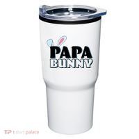 Cute Easter Papa Bunny Matching Family Shirts Tumbler thumb 0