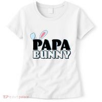 Cute Easter Papa Bunny Matching Family Shirts Women's T-Shirt thumb 0