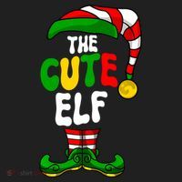 Cute Elf Pajama Matching Group Christmas Holiday Beanie thumb 2