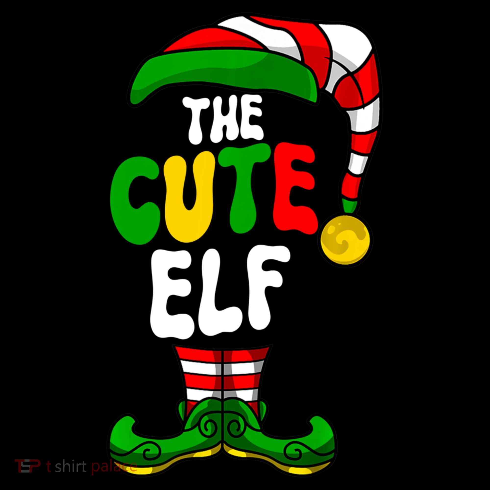 Cute Elf Pajama Matching Group Christmas Holiday Women's Hoodie