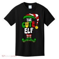 Cute Elf Pajama Matching Group Christmas Holiday Kids T-Shirt thumb 0
