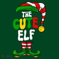 Cute Elf Pajama Matching Group Christmas Holiday Kids Sweatshirt thumb 2