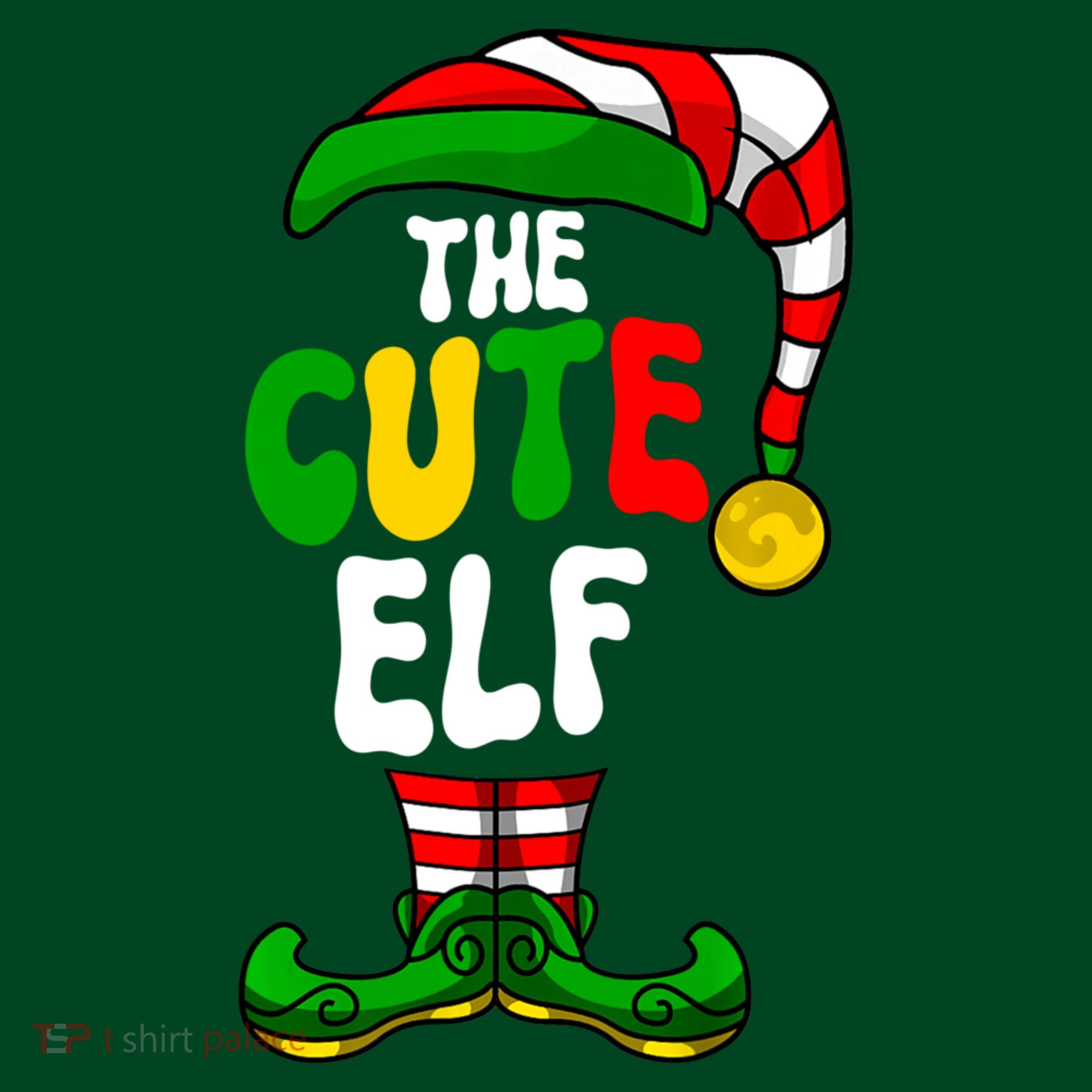 Cute Elf Pajama Matching Group Christmas Holiday Kids Sweatshirt