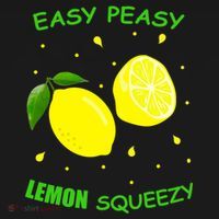 Cute Easy Peasy Lemon Squeezy Fun Summertime Lemonade Lover Gift USA-Made Doggie Bandana thumb 2