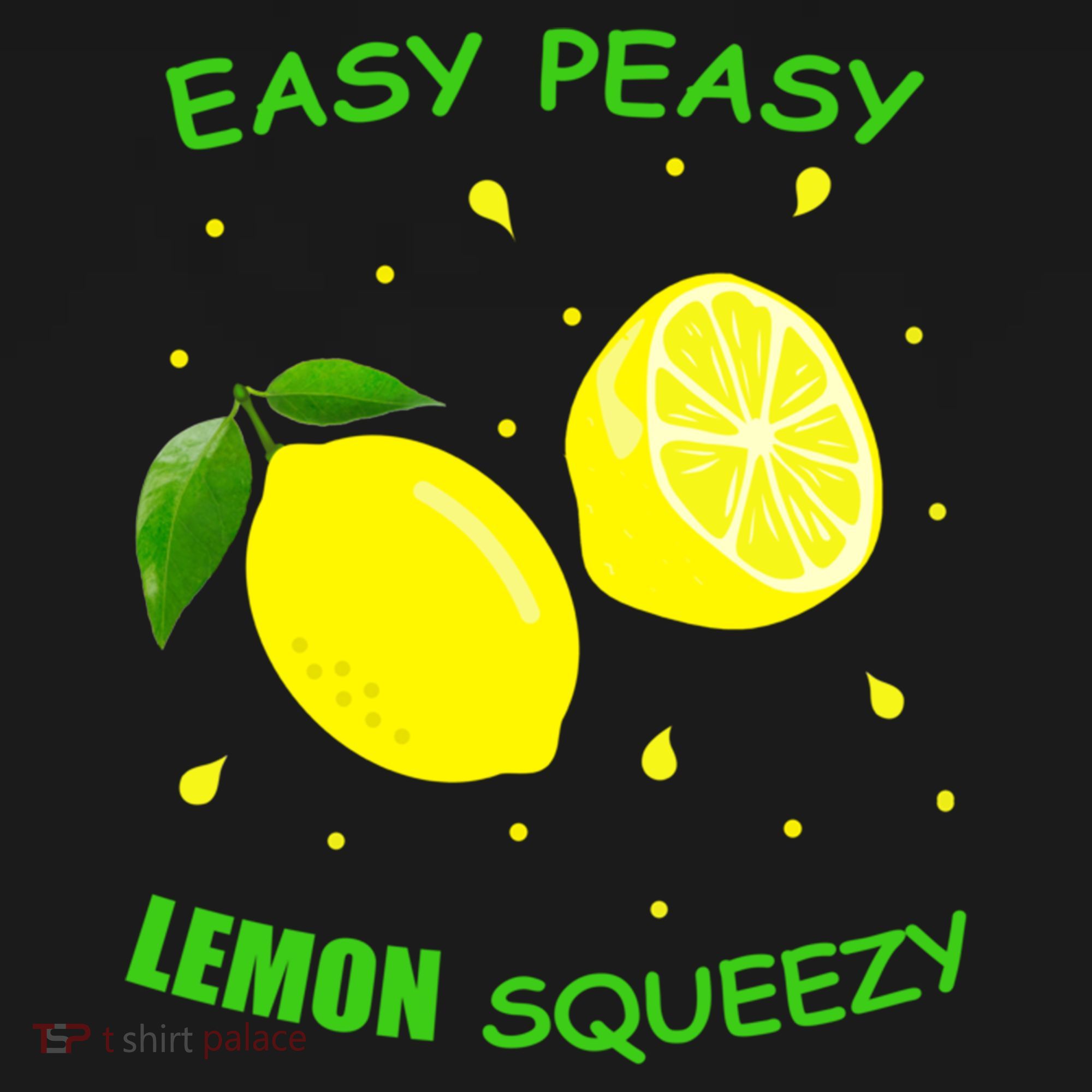 Cute Easy Peasy Lemon Squeezy Fun Summertime Lemonade Lover Gift Bucket Hat