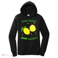 Cute Easy Peasy Lemon Squeezy Fun Summertime Lemonade Lover Gift Women's Hoodie thumb 0