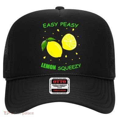Cute Easy Peasy Lemon Squeezy Fun Summertime Lemonade Lover Gift Hat