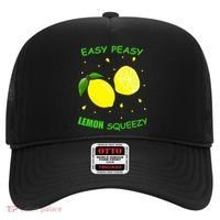 Cute Easy Peasy Lemon Squeezy Fun Summertime Lemonade Lover Gift Hat thumb 0