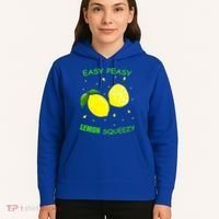 Cute Easy Peasy Lemon Squeezy Fun Summertime Lemonade Lover Gift Hoodie thumb 5