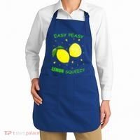 Cute Easy Peasy Lemon Squeezy Fun Summertime Lemonade Lover Gift Apron thumb 2