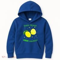 Cute Easy Peasy Lemon Squeezy Fun Summertime Lemonade Lover Gift Kids Hoodie thumb 0