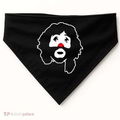 Cepillin Clown Red Nose USA-Made Doggie Bandana