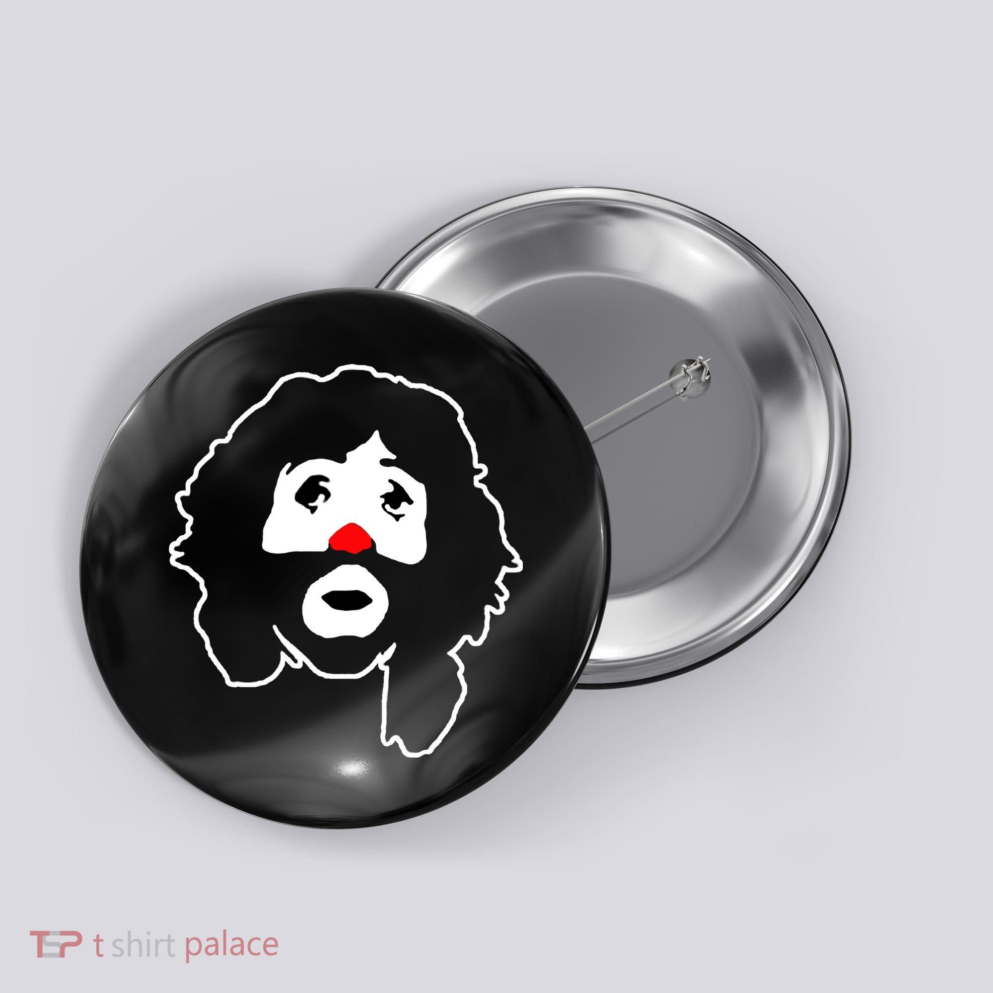 Cepillin Clown Red Nose Button