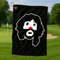 Cepillin Clown Red Nose Golf Towel thumb 1