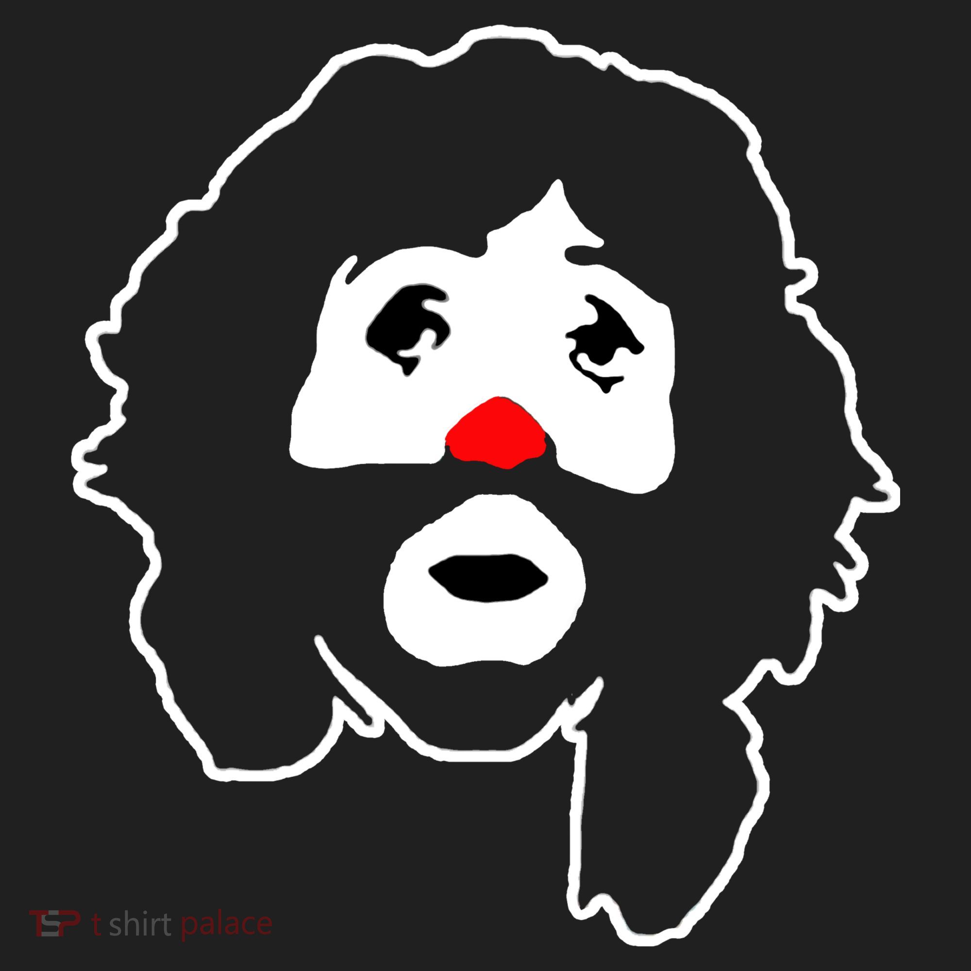 Cepillin Clown Red Nose Golf Towel