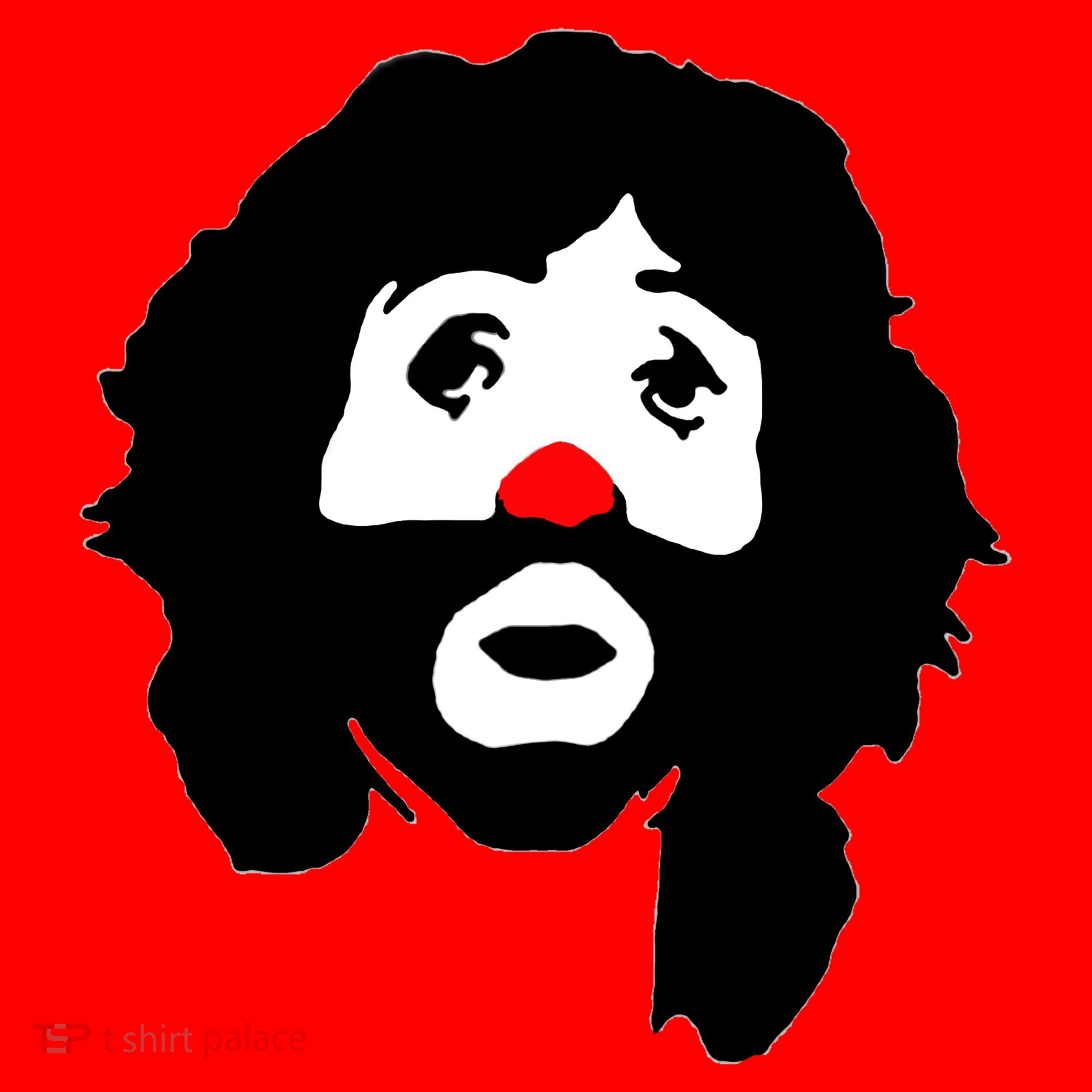 Cepillin Clown Red Nose Santa Hat