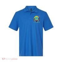 Cat Eating Ramen Vaporwave Japanese Polo thumb 0
