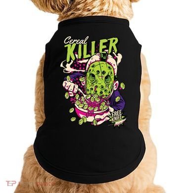 Cereal Killer Funny Doggie Tank