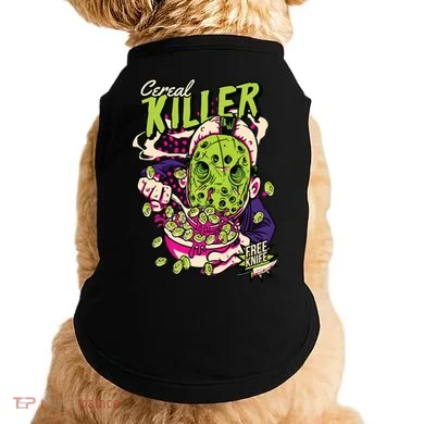 Cereal Killer Funny Doggie Tank